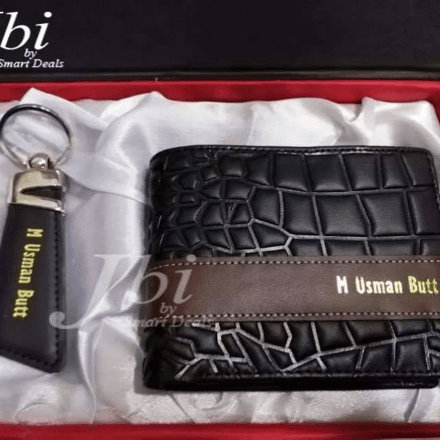 Customize Your Name Wallet & Keychain