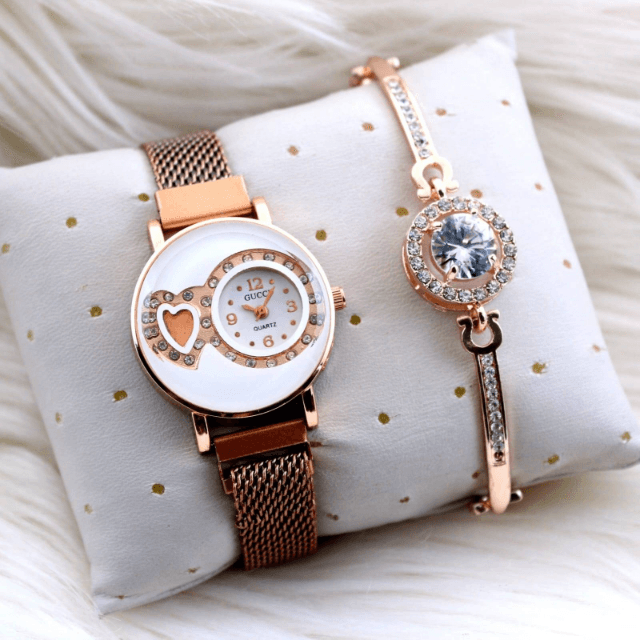 Gucci magnit watch plus 
Braslate 
New model 
Price 1050 onl